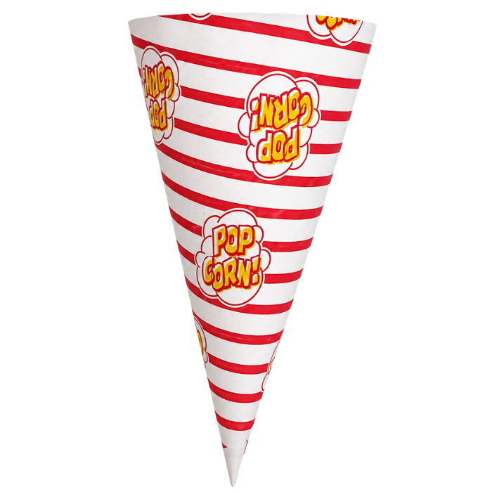 Popcorn cone 0.7 l. 250x