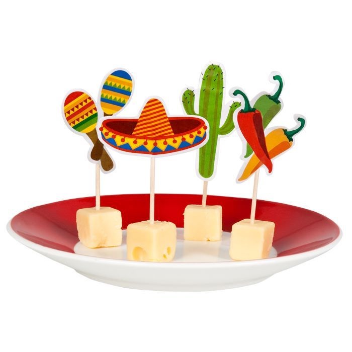 Mexican food sticks 12x - 9 cm