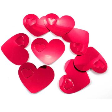 XL Red Heart Confetti - 14 g
