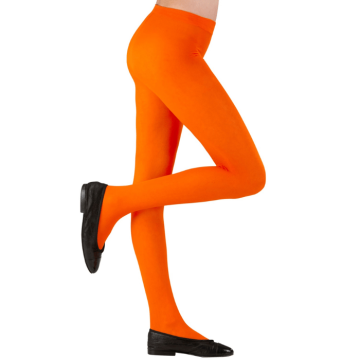 Orange strømpebukser til børn