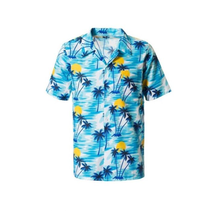 Hawaiian shirt blue