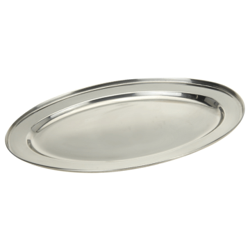 Stainless Steel Serving Platter - 40x26.5 cm