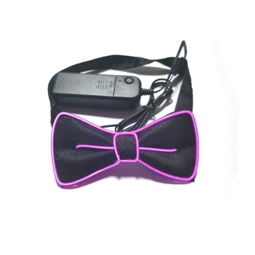 Purple LED butterfly - onesize