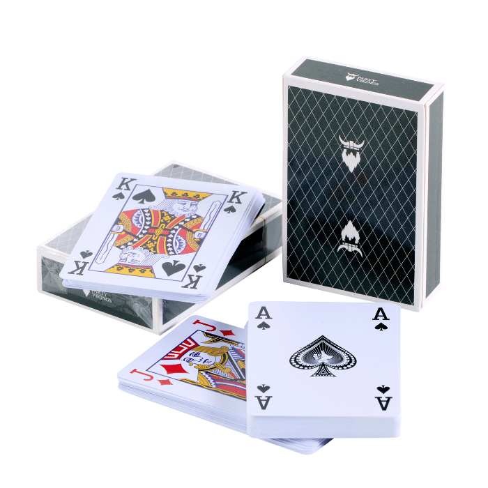 Classic Plastic Playing Cards including 4 Jokers PartyVikings Playing Cards