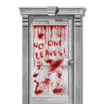 Bloody Halloween Door Decoration - 165 cm