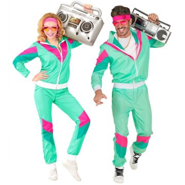 Mint retro tracksuit - 2 pieces