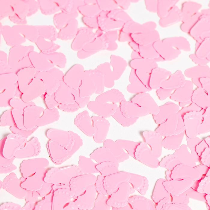 Pink Baby Feet Table Confetti - 14 g
