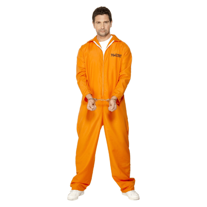 Prisoner costume orange 