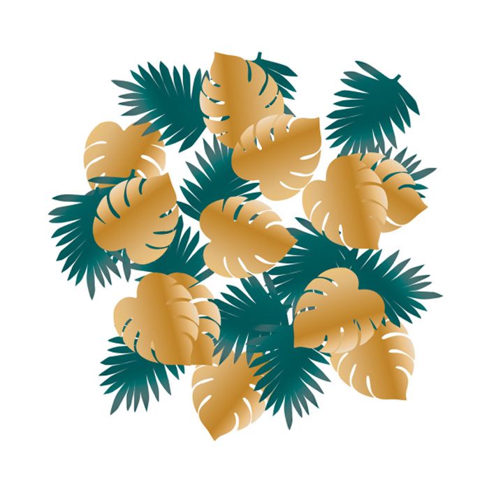 Monstera and Palm Confetti - 14 g