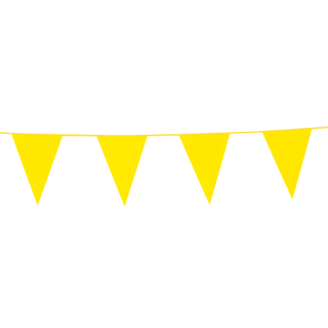 Yellow Bunting 20 x 30 cm - 10 m