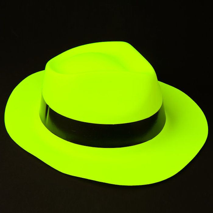 Yellow Neon UV Hat