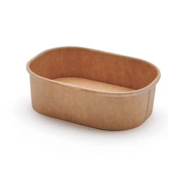 150 ml cardboard bowl 50x disposable rectangular