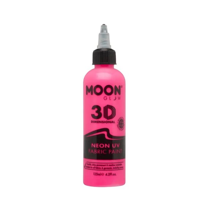 Neon UV Textile Dye Pink 125 ml Moon Creations