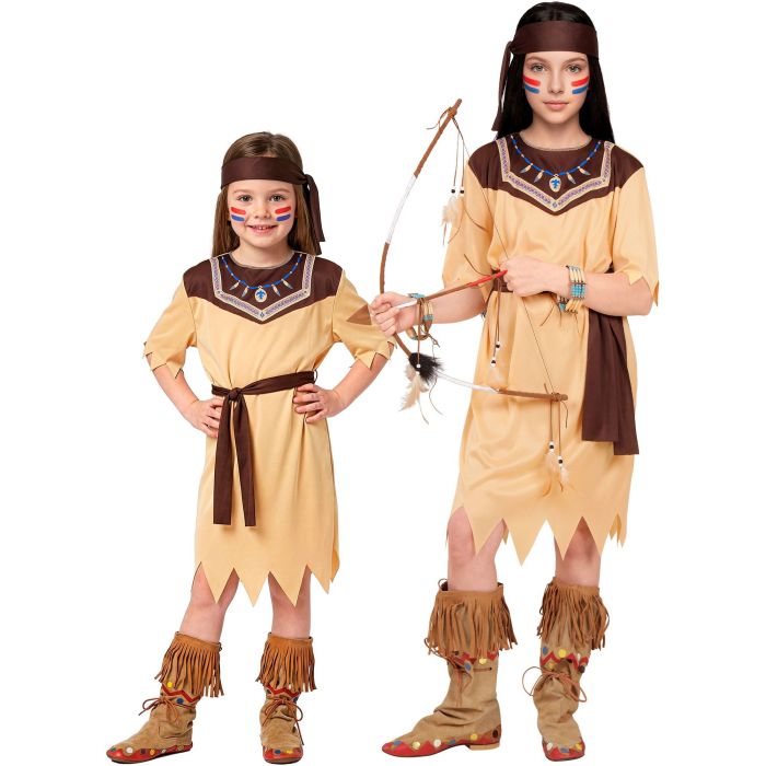 Indian Girl Costume - 3 Pieces