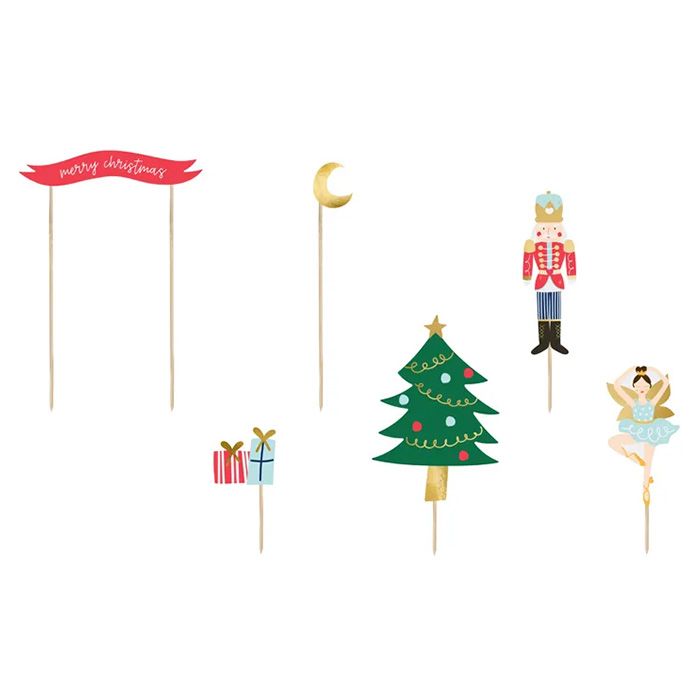 Christmas Food Picks 6x