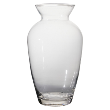 Transparent glass vase 140x160 mm 