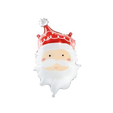 Santa Balloon in Foil - 50x70 cm