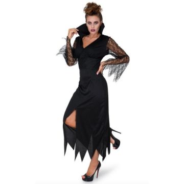 Gothic witch costume black