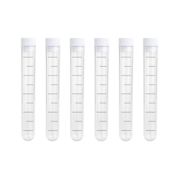 Test tubes 6x with cork - 13 ml