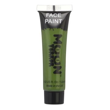 Halloween face and body paint, green Moon Creations - 12 ml