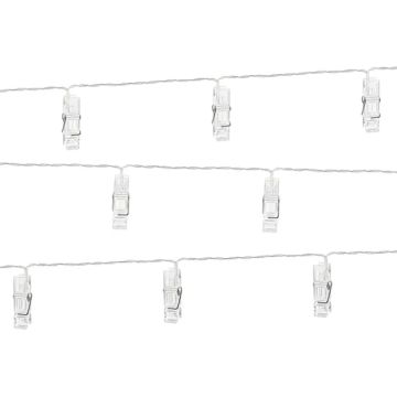 Photo clips with LED string light 1.4 m