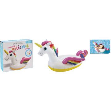 Inflatable unicorn ride-on approx. 198 cm