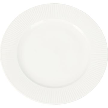 White Porcelain Plate approx. Ø 27 cm