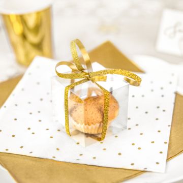 Square transparent box 10x - 5x5x5cm