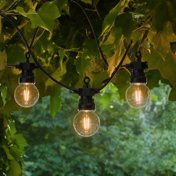 String Lights 5 Metres with 10x Waterproof Bulbs