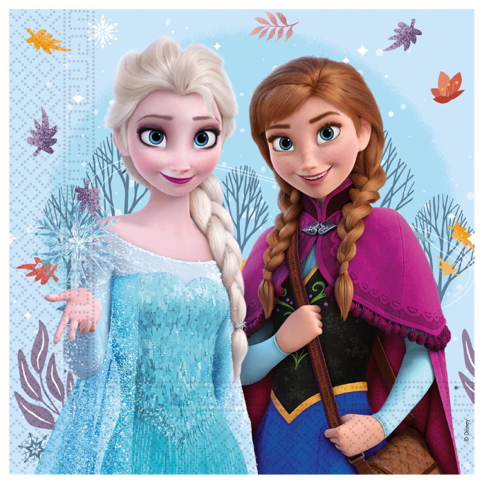 Frozen napkins 33x33 cm - 20x