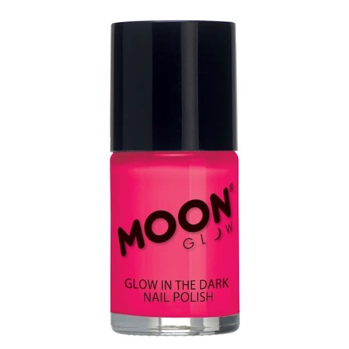 Glow in the Dark Nail Polish Pink 14 ml Moon Creations