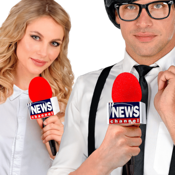 Journalist Microphone - 25 cm