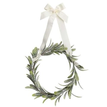 Artificial Mistletoe Wreaths 4x - 10 cm