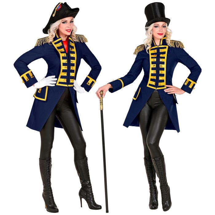 Beautiful Blue Parade Jacket for Ladies