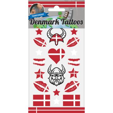Denmark Tattoos - Temporary