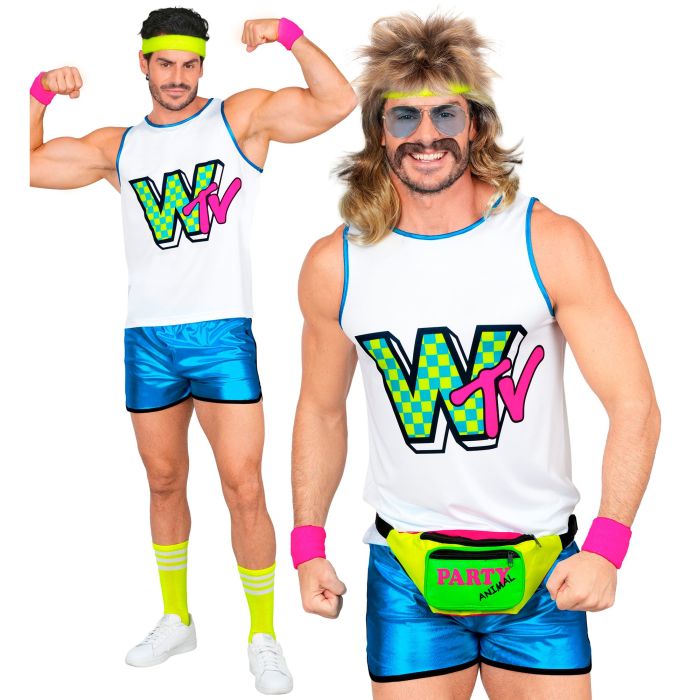 80s Aerobic Costume for Men