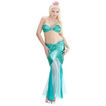 Mermaid Costume with Pearls for Women