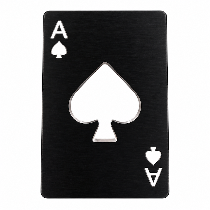 Black Metal Poker Cards