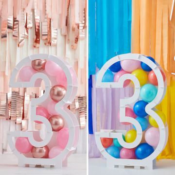 Balloon Number Frame - 3