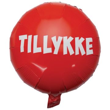Congratulations Foil Balloon in Red - 45 cm
