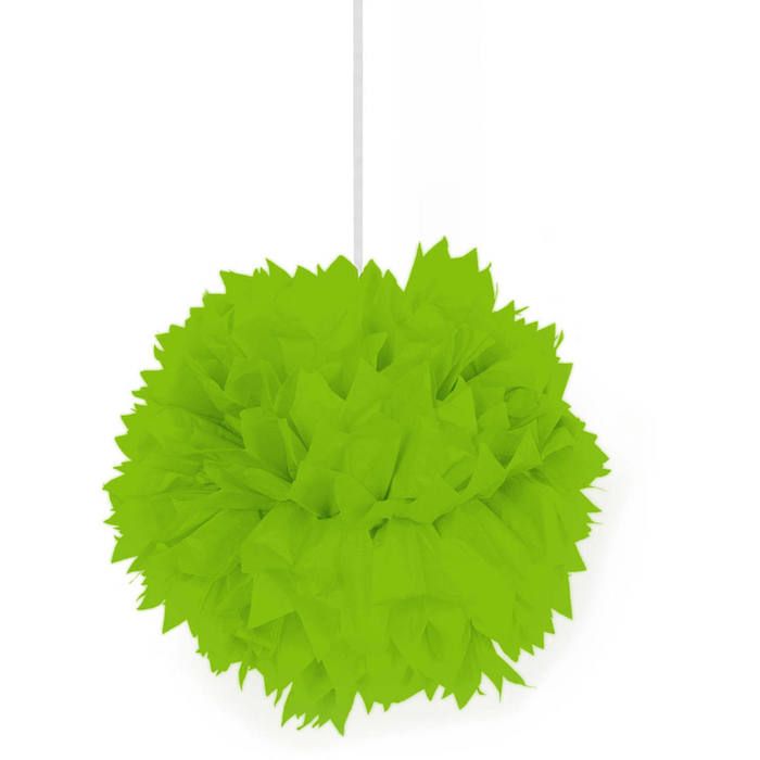 Light green pompom - 30 cm