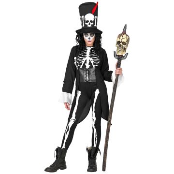Voodoo Skeleton Lady Costume for Women