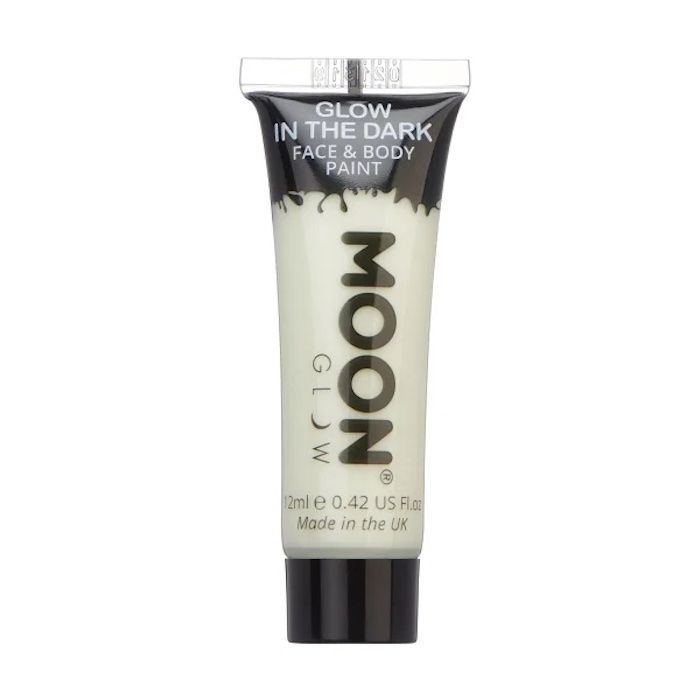 Glow-in-the-Dark Face and Body Paint Transparent 12 ml Moon Creations