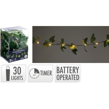 Ivy Garland with 30 LED Lights 290 cm
