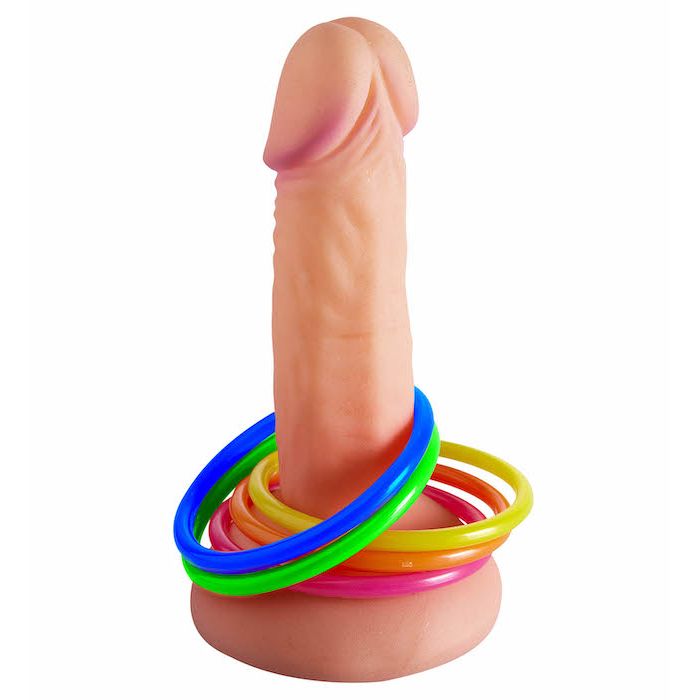 Penis ring game - 5 rings