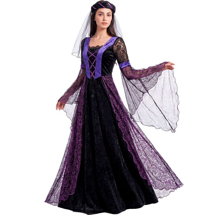 Gothic Princess velvet costume