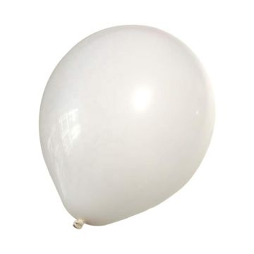 White Balloons 22 cm 100x