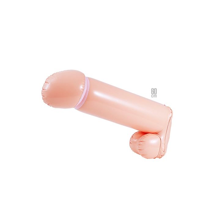 Inflatable penis 60 cm