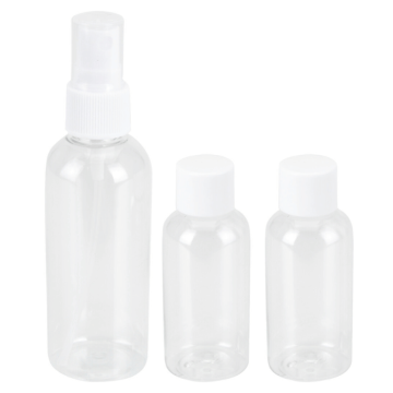 Rejseflasker 3x - 40-80 ml