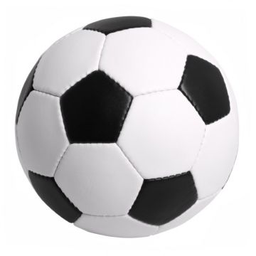 Football size 5 black and white